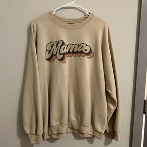 Retro mama sweatshirt